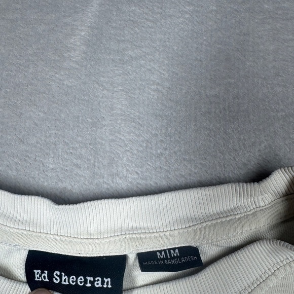 Ed Sheeran Bloom in the Wild Natural Cream Floral Worn In Band Tee T-Shirt M - Picture 15 of 16
